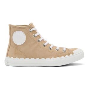 Chloe Suede Lauren High Top Sneakers 39